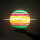 Светильник - Сатурн 30 см (светильник планета, ночник). Ночники. Lampa la Luna byJulia. Интернет-магазин Ярмарка Мастеров.  Фото №2