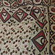 Order Scarf pattern,100% silk,vintage France. Ledy Charm. Livemaster. . Vintage handkerchiefs Фото №3
