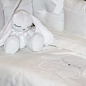 Детский комплект в кроватку с кружевом "provence"
