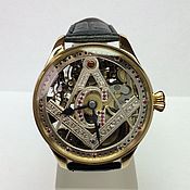 Часы-скелетоны: Механические часы ручной работы. 255