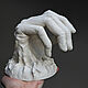 Hand. Fireclay. Sculpture. Surglinok. My Livemaster. Фото №4
