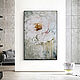 Light Interior Painting Large Painting Peony, Pictures, Moscow,  Фото №1
