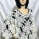 Poncho crocheted snow Queen. Ponchos. Knitted things. Online shopping on My Livemaster.  Фото №2