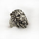 Lion Ring | Large | Silver, Rings, Moscow,  Фото №1
