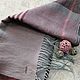  Handmade woven scarf made of Italian yarn linen. Scarves. rezan (rezan). Online shopping on My Livemaster.  Фото №2