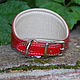 Collar-herring for dogs. Dog - Collars. Leather goods, collars, belts .... Online shopping on My Livemaster.  Фото №2