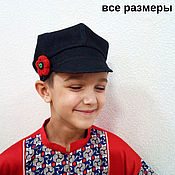 Русский народный костюм для мальчика (небелёный лён)