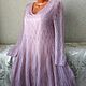 Order Elegant dress 'Natalia' handmade. hand knitting from Galina Akhmedova. Livemaster. . Dresses Фото №3