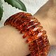 Original bracelet from solid Baltic amber, 21,5 g. Bead bracelet. Mark Amberstein, sale amber products. My Livemaster. Фото №4
