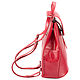 Womens leather backpack 'Assol' (red). Backpacks. Russian leather Guild. Online shopping on My Livemaster.  Фото №2