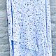 Винтаж: Голубая юбка из вискозы. Юбки винтажные. Редкостные штучки. Ярмарка Мастеров.  Фото №5
