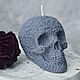 Soy Candle SKULL, Candles, Tver,  Фото №1