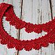 Воротничок вязаный. Воротнички. Вязарушка (irina-knitwork). Ярмарка Мастеров.  Фото №6
