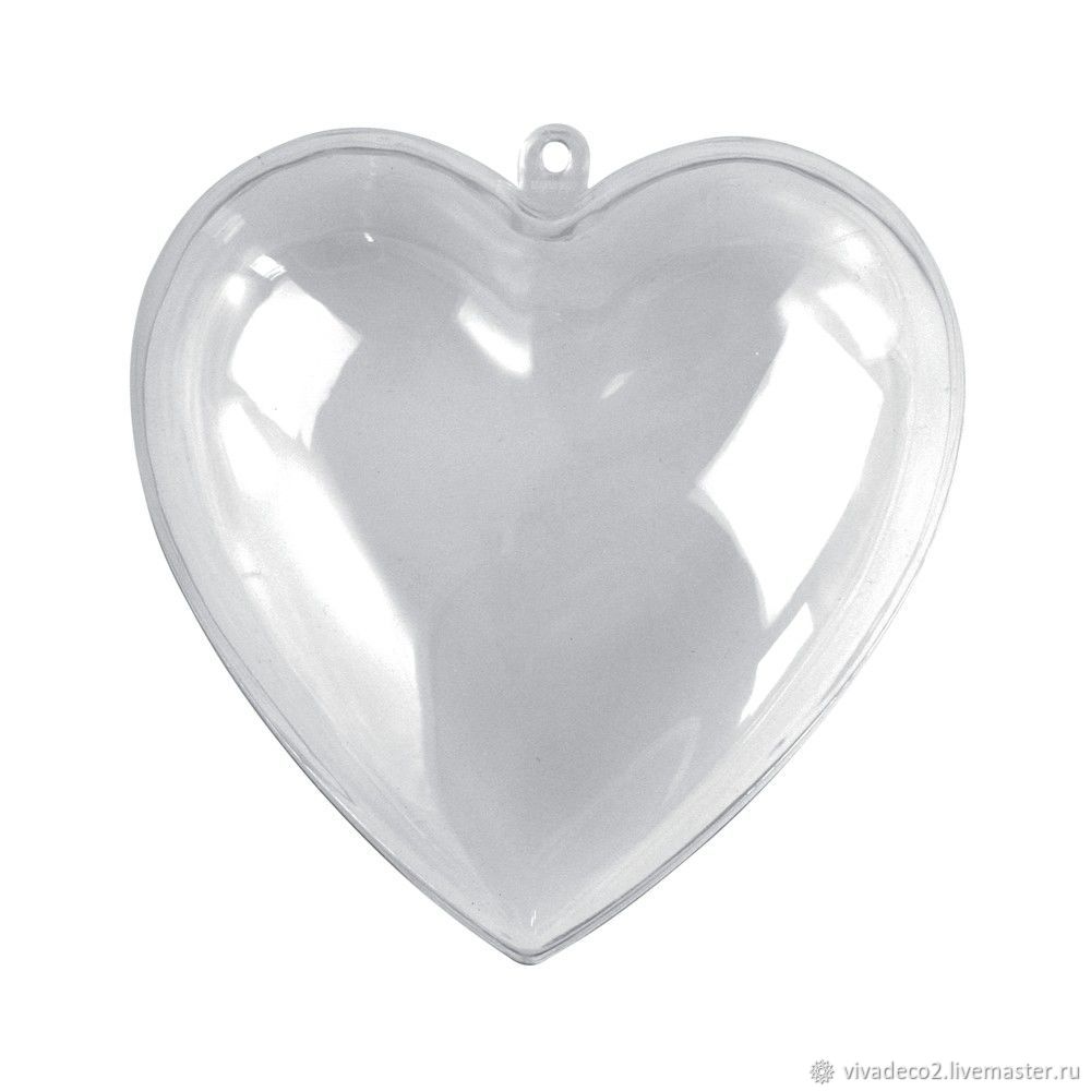 Фигурка из пластика Сердечки, 2 х 3 см