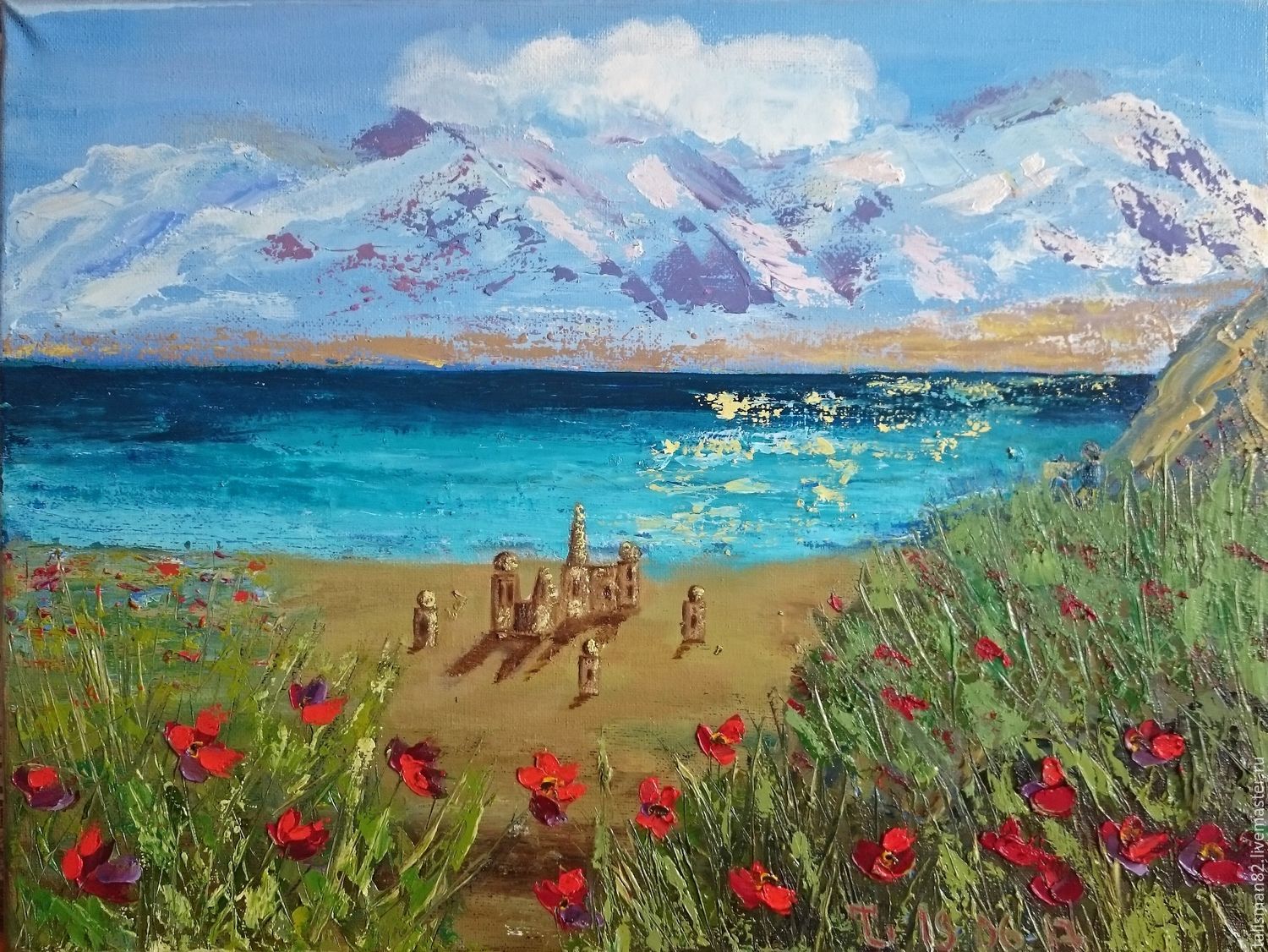 Документальные, море и горы картинки живопись