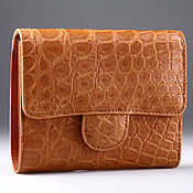 Сумки и аксессуары handmade. Livemaster - original item Crocodile Genuine Leather Wallet IMA0079UUK45. Handmade.