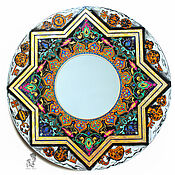 Для дома и интерьера handmade. Livemaster - original item Decorative mirror 