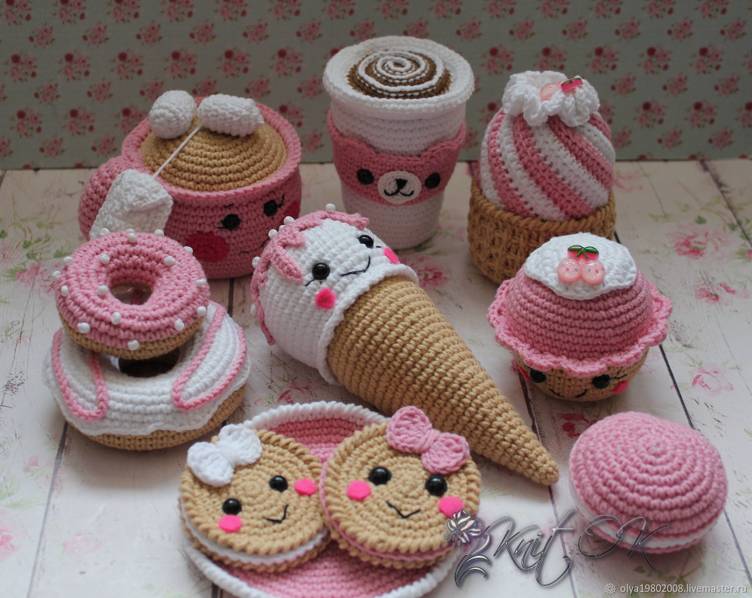 Вкусняшки – заказать на Ярмарке Мастеров – EWSLJRU | Мягкие игрушки ...