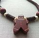 Wooden necklace "Gingerbread man", Necklace, Moscow,  Фото №1