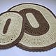 Order An oval rug is crocheted of cord included. knitted handmade rugs (kovrik-makrame). Livemaster. . Carpets Фото №3