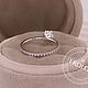 Золотое кольцо с бриллиантом 0,5 карат. Кольцо помолвочное. FROLOF Jewelry. Ярмарка Мастеров.  Фото №8