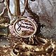 Серия "ROCOCO". Любовь и цветы. Брошь-булавка. Elena Abradi. Ярмарка Мастеров.  Фото №6