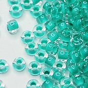 Материалы для творчества handmade. Livemaster - original item Czech beads 10/0 Turquoise bright 38358 10 g Preciosa. Handmade.