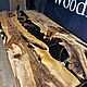 Столешница из слэба каратала и эпоксидной смолы 160х80. Столы. WoodBroker. Интернет-магазин Ярмарка Мастеров.  Фото №2