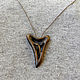 Pendant-Amulet made of wood ' shark's Tooth '(walnut). Pendant. OakForest Wooden Jewelry. My Livemaster. Фото №6