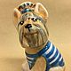Yorkshire Terrier porcelain figurine. Figurines. Veselyj farfor. Online shopping on My Livemaster.  Фото №2