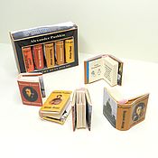 Сувениры и подарки handmade. Livemaster - original item Mini Books with Poems by Pushkin. Handmade.