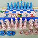 Order Chess checkers 50h50 cm. children's 'School of Chess', made of wood. Anna Fekolkina chess-souvenirs. Livemaster. . Chess Фото №3