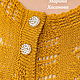 Болеро женское нарядное пончо летнее накидка ажурная. Болеро. Вязаные изделия для женщин. Ярмарка Мастеров.  Фото №5
