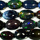 Natural Black Opal is of 0,27 carats 17 PCs. Cabochons. Studio Gor Ra. Online shopping on My Livemaster.  Фото №2