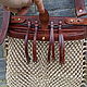 Order Mesh-bag on a substrate, with hummocks. Labour. Livemaster. . Gifts for hunters and fishers Фото №3