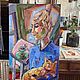 Картина На даче. Картины. Gala Mell. Интернет-магазин Ярмарка Мастеров.  Фото №2