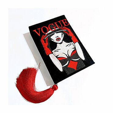 Сумки ручной работы. Ярмарка Мастеров - ручная работа Клатч-книга "VOGUE". Handmade.