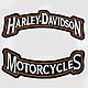 Biker stripes on the back Upper Lower Rocker Harley Davidson. Patches. shevronarmy. Online shopping on My Livemaster.  Фото №2