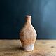 Керамическая терракотовая ваза из дикой необработанной глины, Вазы, Самара,  Фото №1
