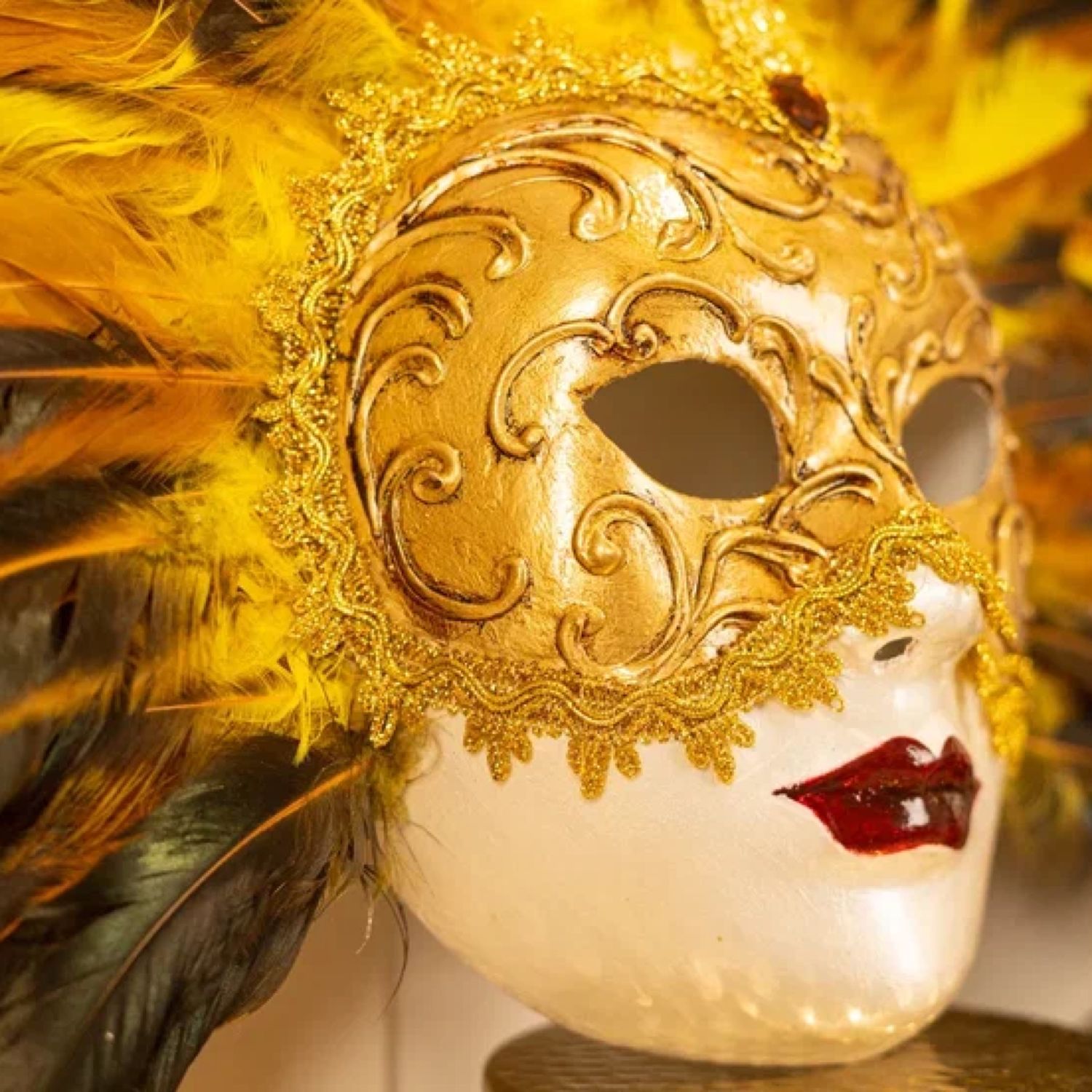 Венецианская карнавальная маска “Plumage” – заказать на Ярмарке ...