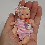 Куклы и пупсы: миниреборн, младенец, малыш из полимерной глины