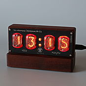 Для дома и интерьера handmade. Livemaster - original item Copy of Copy of Copy of Copy of Nixie tube clock "IN-12". Handmade.