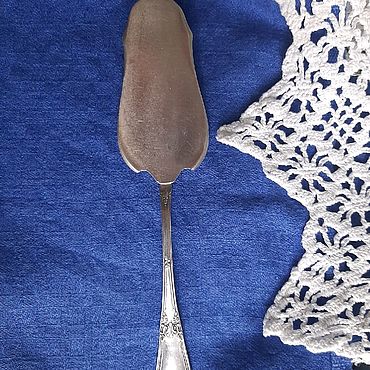 Сувениры и подарки ручной работы. Ярмарка Мастеров - ручная работа Лопатка для сервировки. Мельхиор, серебрение, Киев. Handmade.