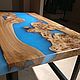 Table-the river journal. Tables. Mitkin_workshop. My Livemaster. Фото №5