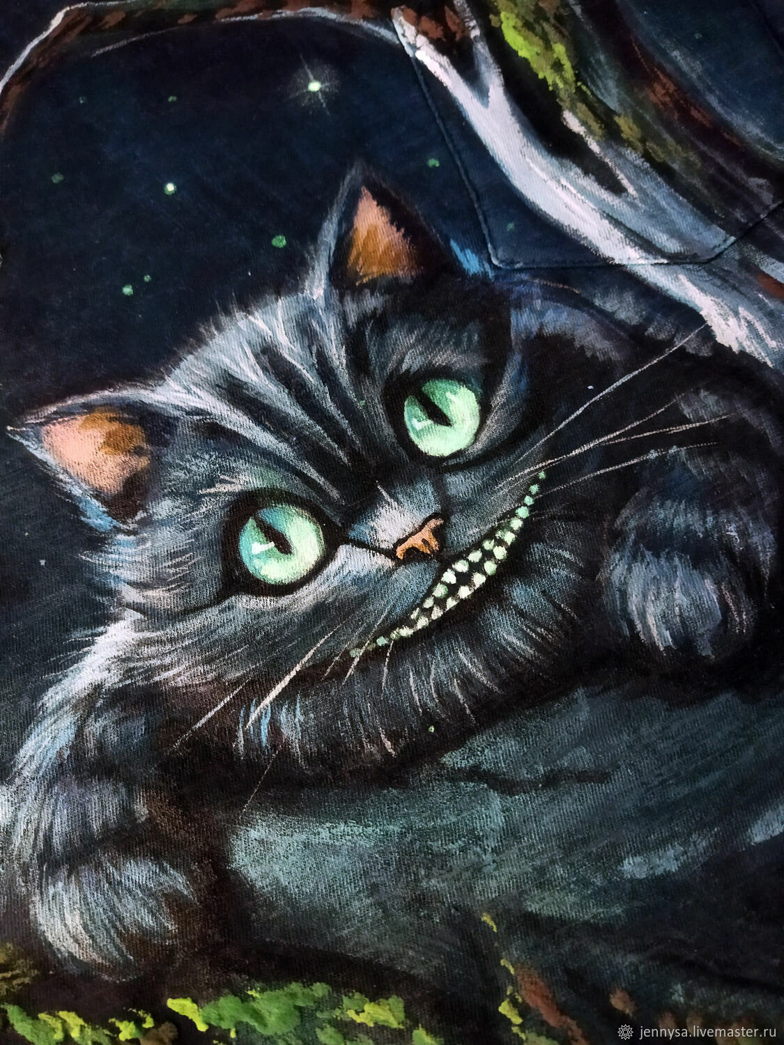 Чеширский кот рисунок