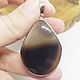 Order Colgante de ágata de la oscuridad a la luz. MagazinchiK SelberiYa. Livemaster. . Pendant Фото №3