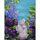 Oil painting "Lilac", Pictures, Moscow,  Фото №1