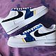 Custom sneakers with Ronaldo print Customization painting sneakers. Sneakers. nataliadenimart. My Livemaster. Фото №4