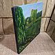 Russian landscape 'Willows by the pond' oil painting on canvas. Pictures. Kind paintings by Irina Belozerova. My Livemaster. Фото №6