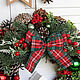Christmas wreath 'Classic' with a house 38 cm. Wreaths. Zuli. My Livemaster. Фото №4